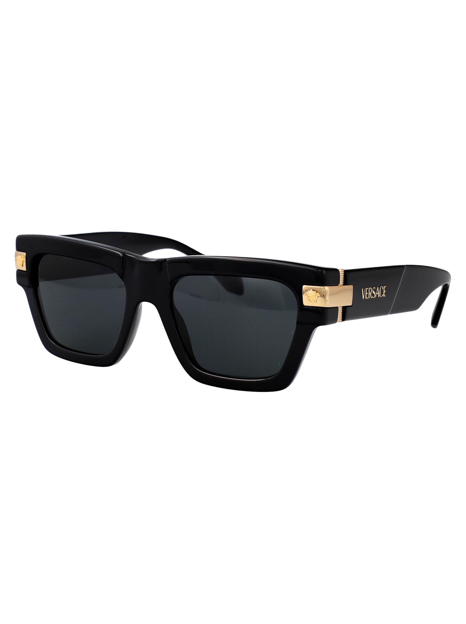 VERSACE Sunglasses In Black Product Image