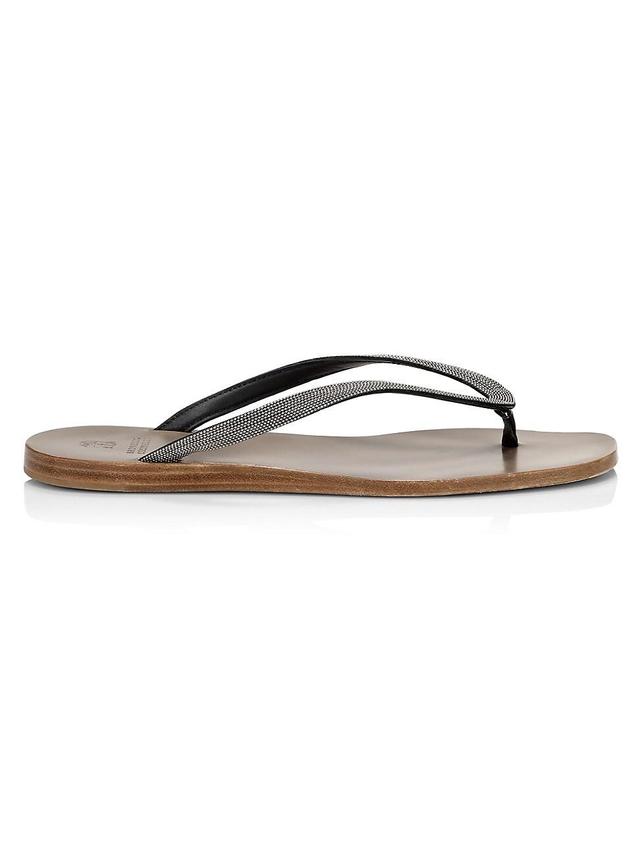 Brunello Cucinelli Monili Flip Flop Product Image