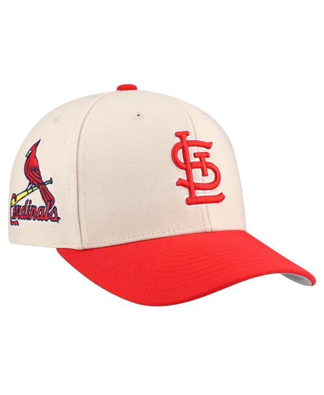 Mitchell & Ness Mens Cream St. Louis Cardinals Pro Crown Adjustable Hat Product Image