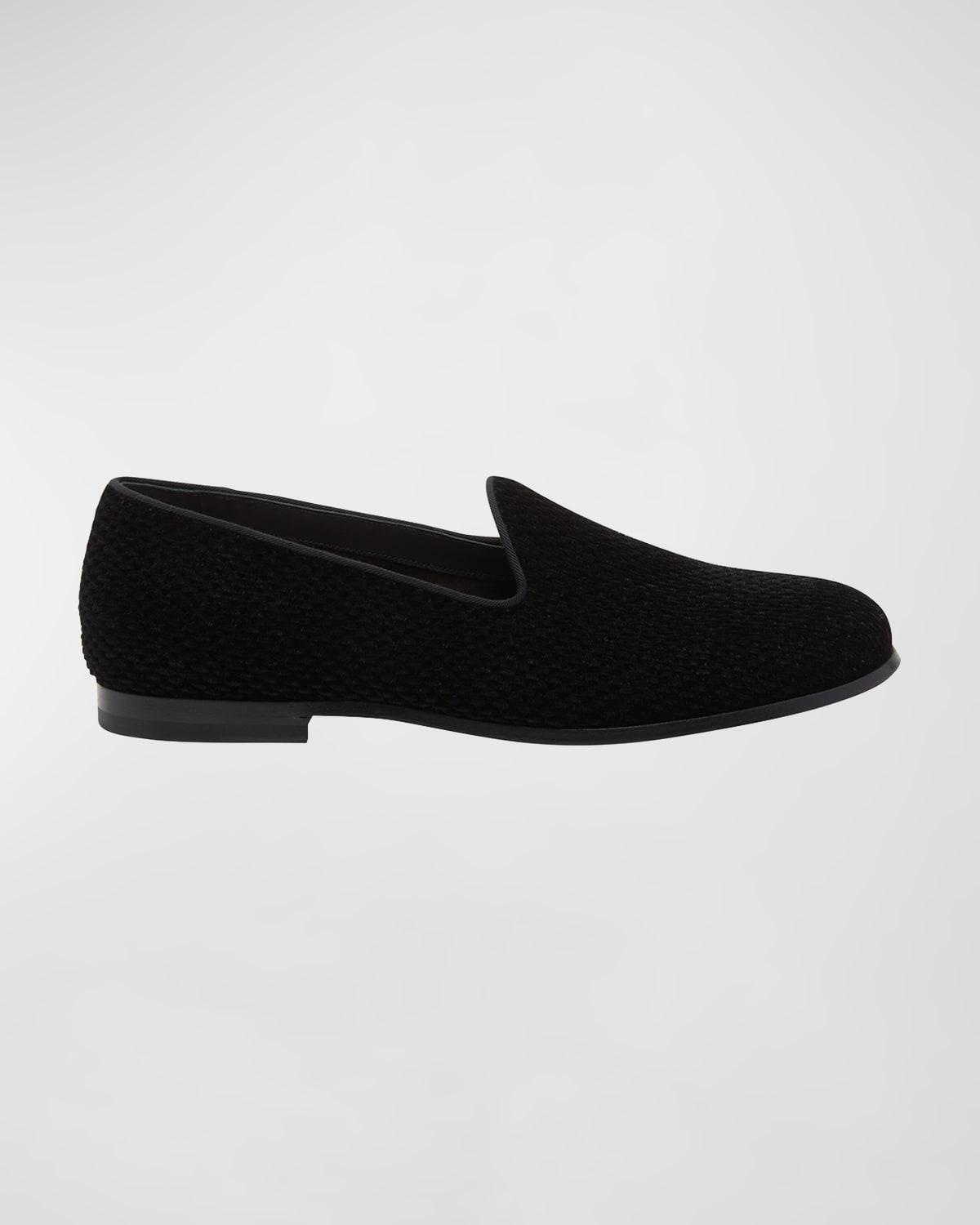 Mens Velvet Loafers Product Image