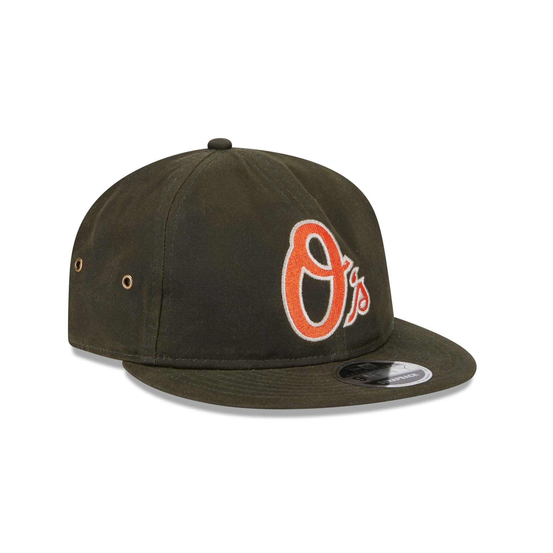 Baltimore Orioles Rifle Green Retro Crown 9FIFTY Adjustable Hat Male Product Image