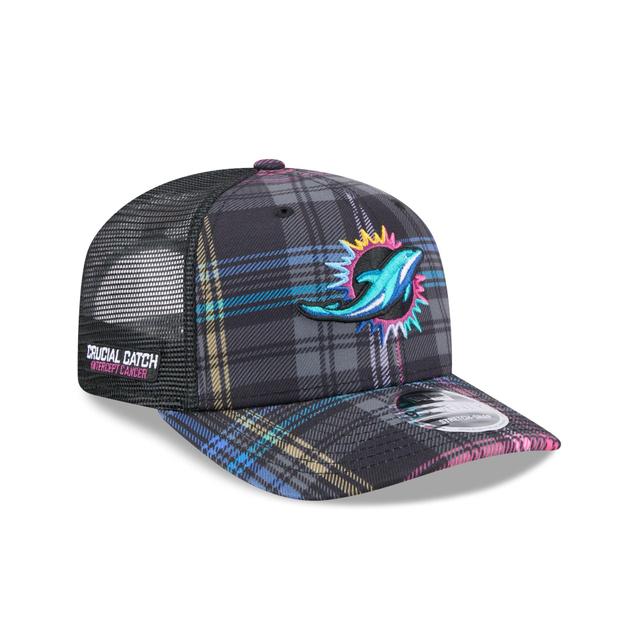 Miami Dolphins 2024 Crucial Catch 9SEVENTY Trucker Hat Male Product Image