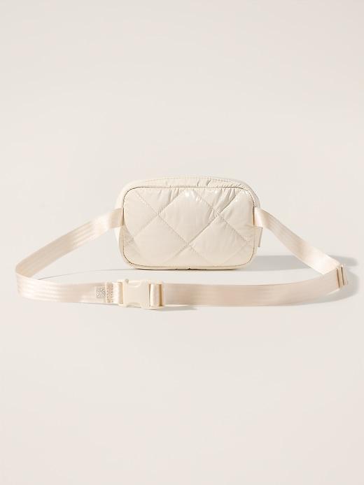 All About Shine Quilted Crossbody Belt Bag Product Image