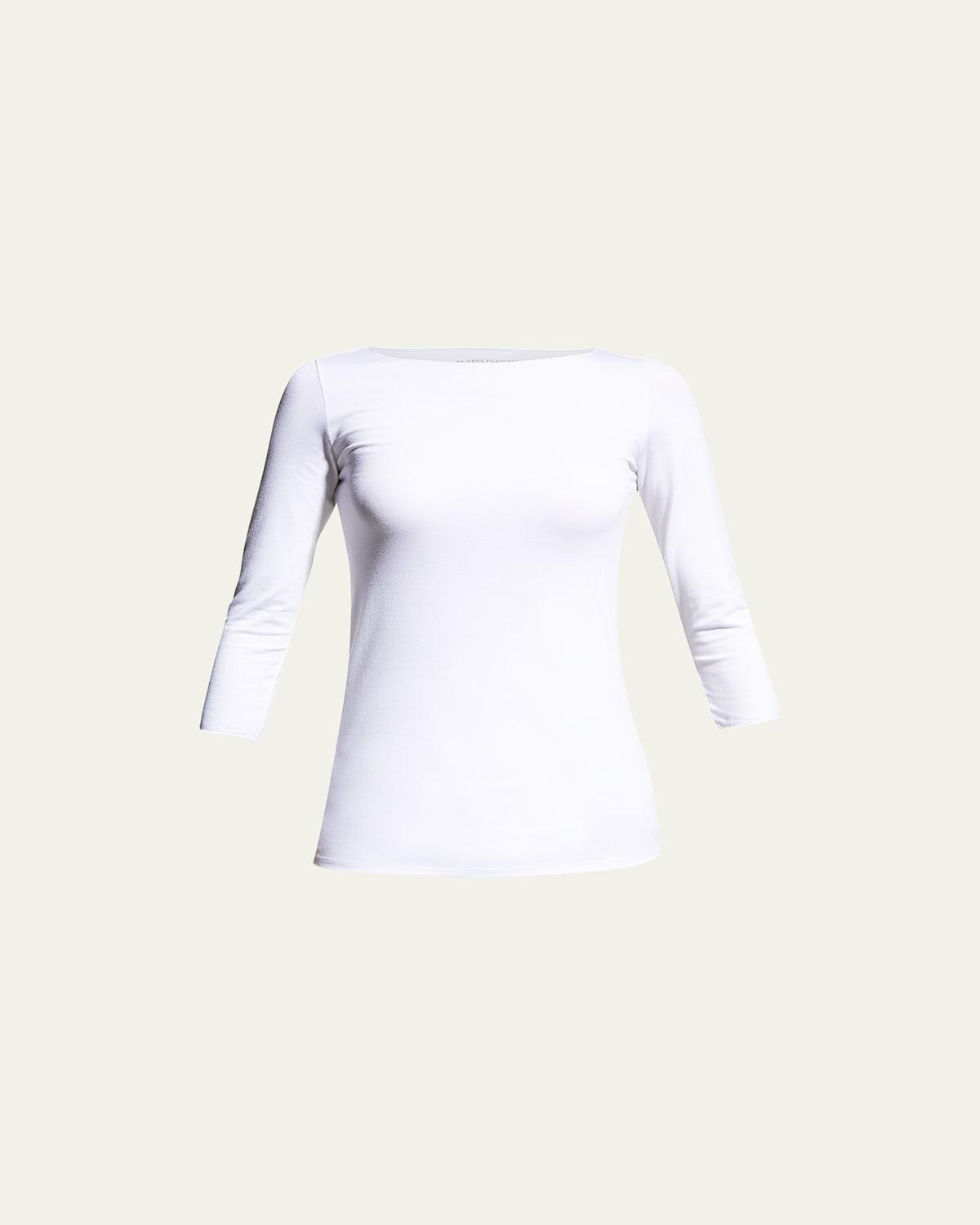 Womens Merrow Soft Touch Boatneck Top product image