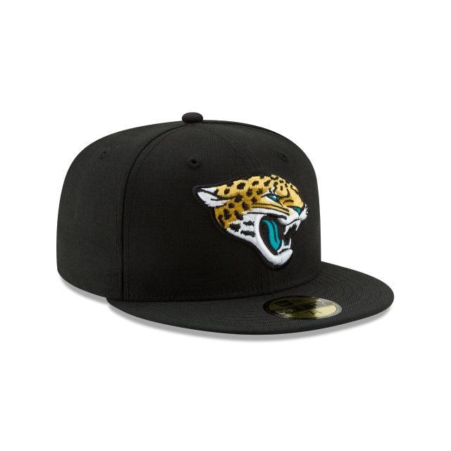 Jacksonville Jaguars Black 59FIFTY Fitted Hat Male Product Image