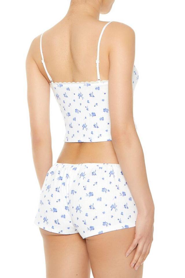 Ditsy Floral Cami & Shorts Pajama Set | Forever 21 Product Image