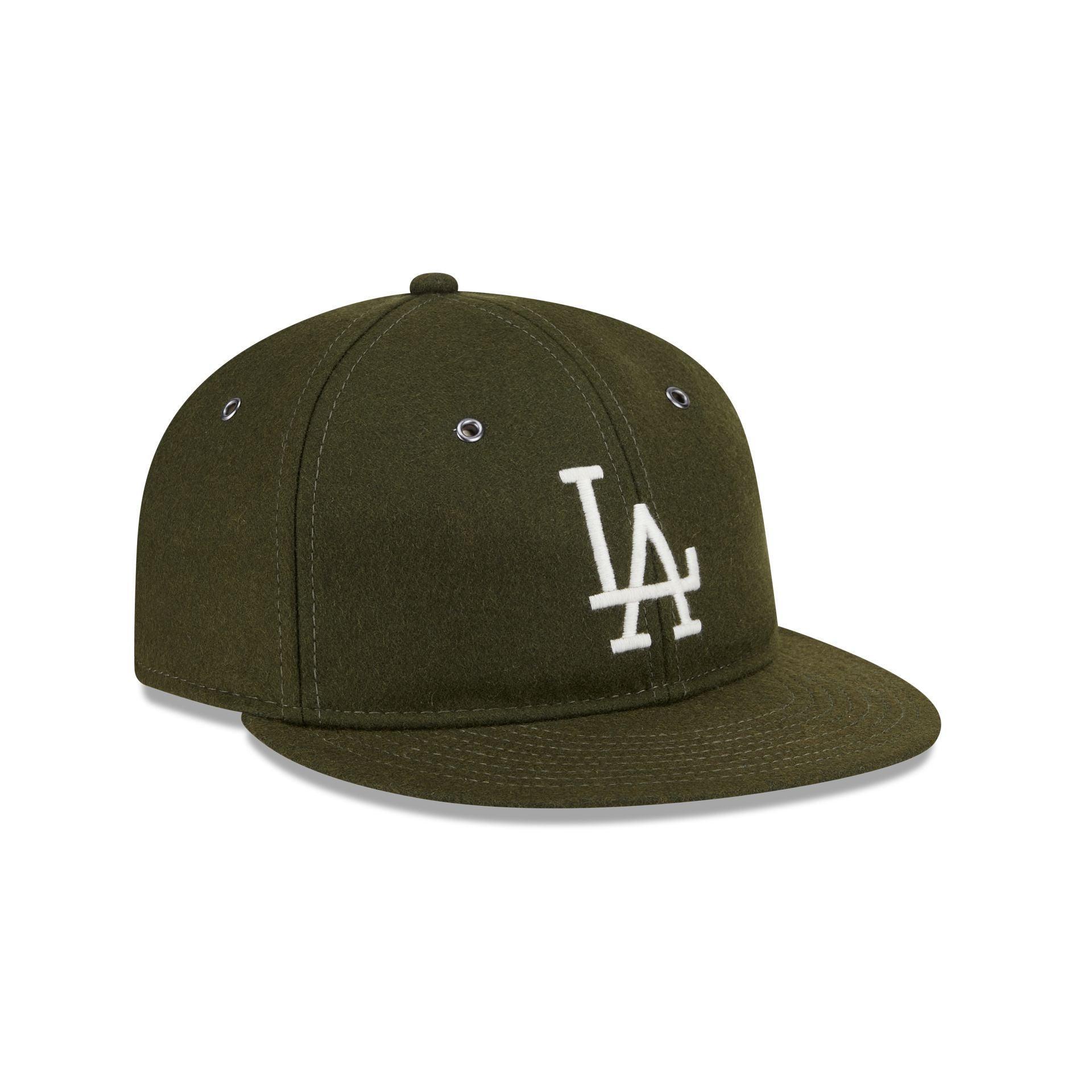 Los Angeles Dodgers Wool Retro Crown 9FIFTY Adjustable Hat Male Product Image