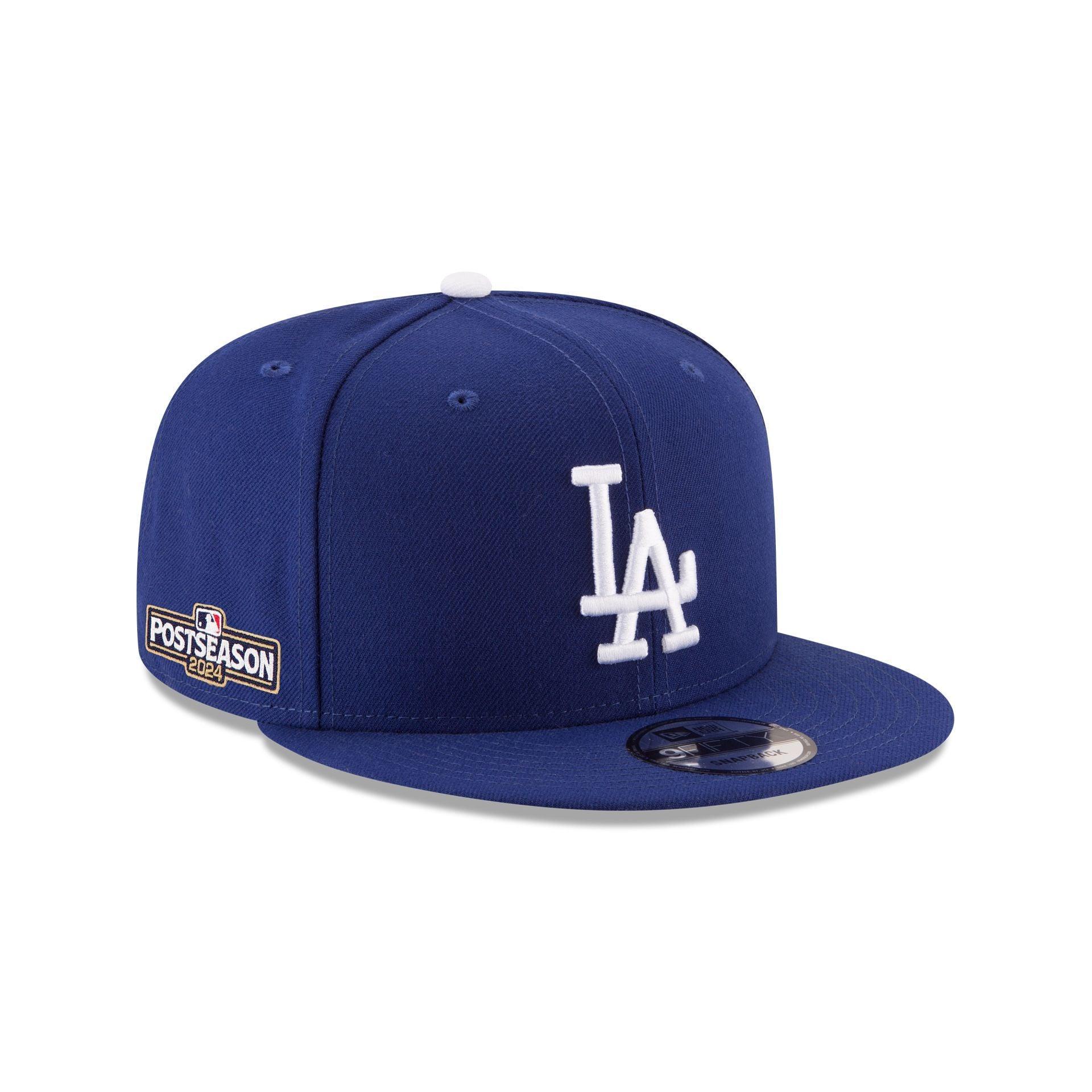 Los Angeles Dodgers 2024 Post Season Side Patch 9FIFTY Snapback Hat Male Product Image