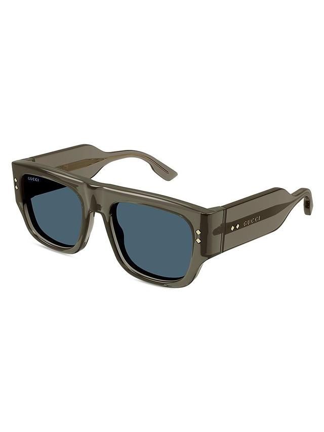 Mens Nouvelle Vague 54MM Square Acetate Sunglasses Product Image