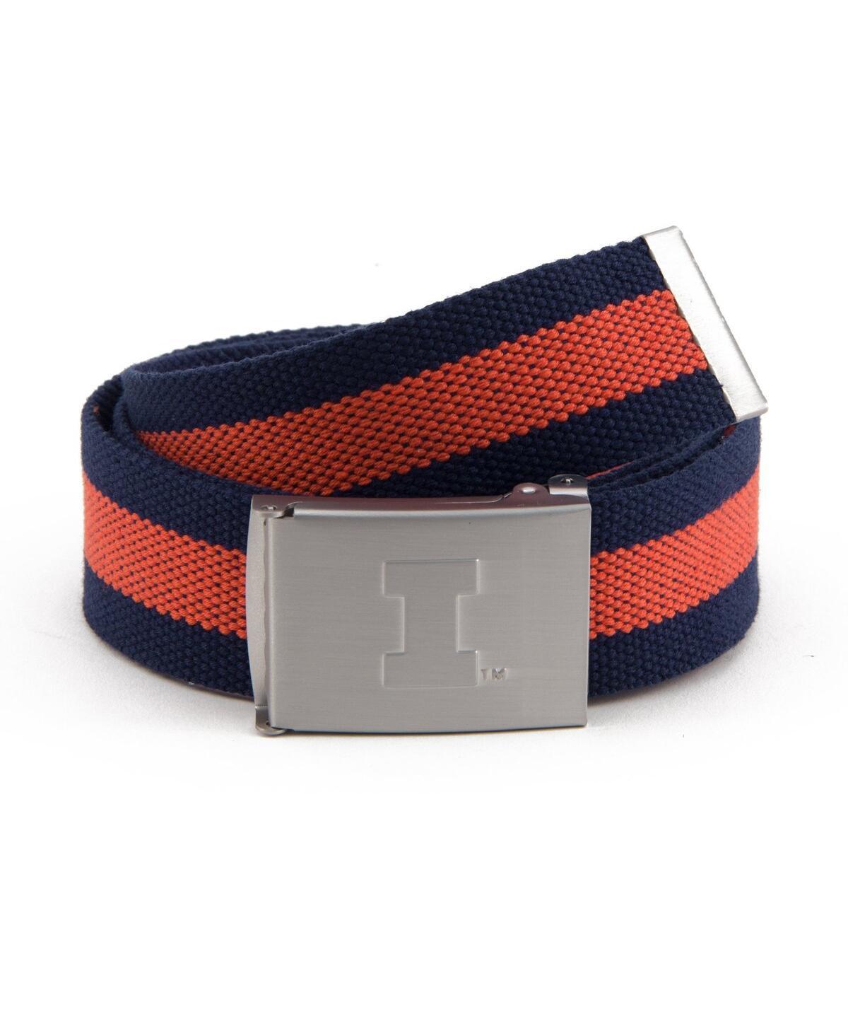 Mens Illinois Fighting Illini Fabric Belt Product Image