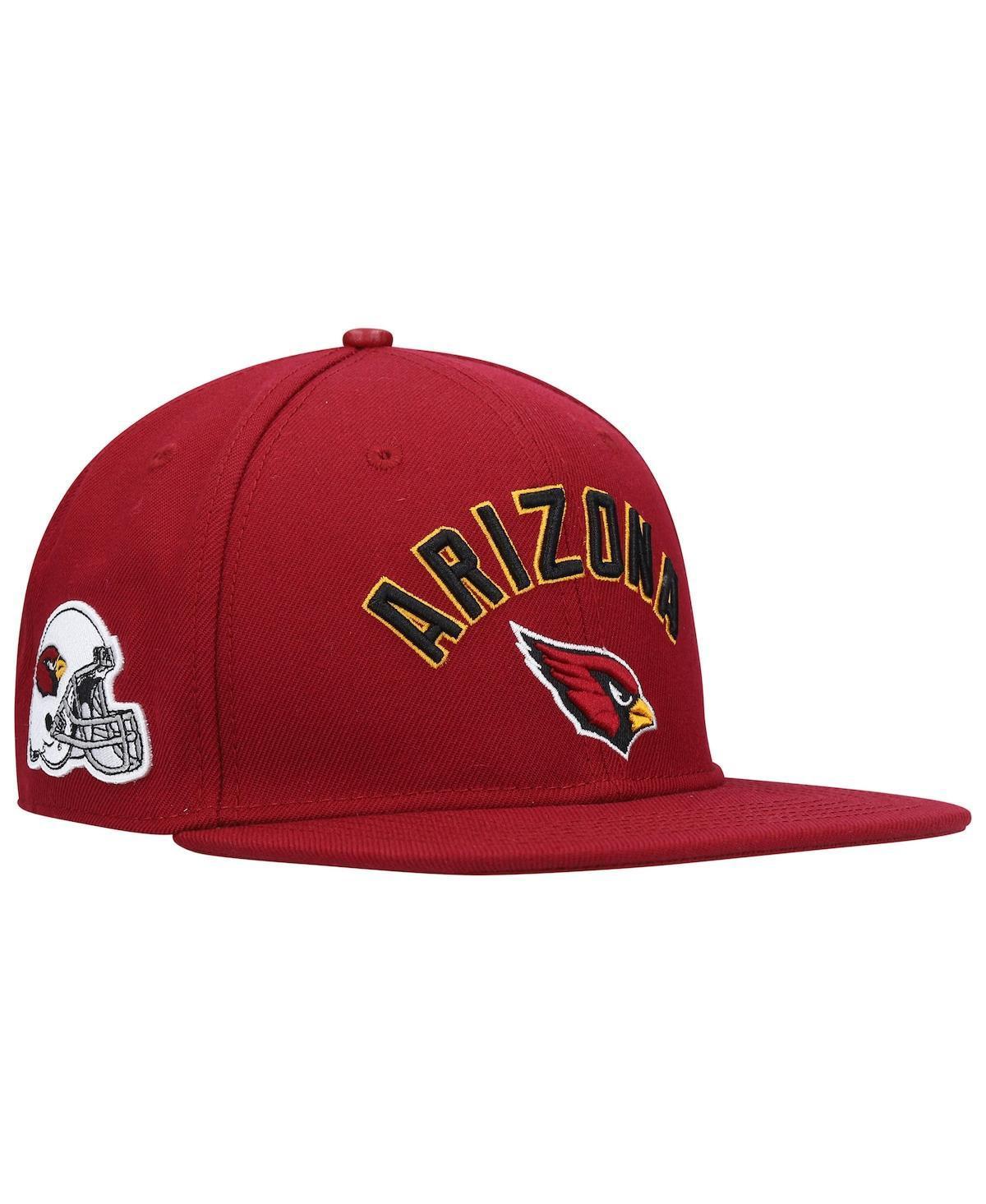 Mens Pro Standard Cardinal Arizona Cardinals Stacked Snapback Hat Product Image