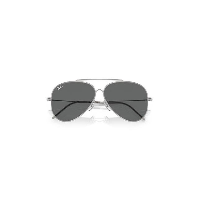 Ray-Ban Aviator Reverse Sunglasses Frame Blue Lenses Product Image