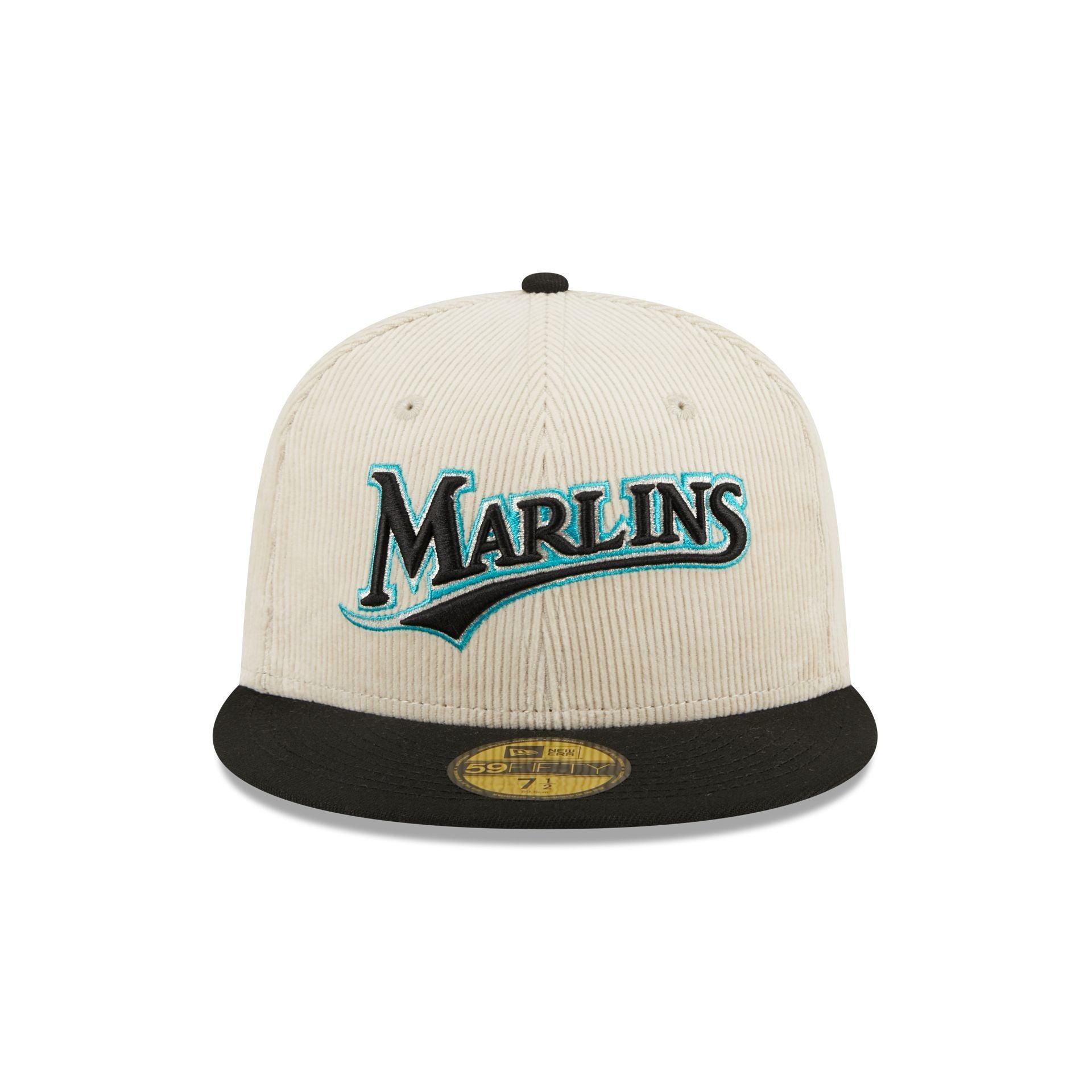 Miami Marlins Cord Classic 59FIFTY Fitted Hat Male Product Image