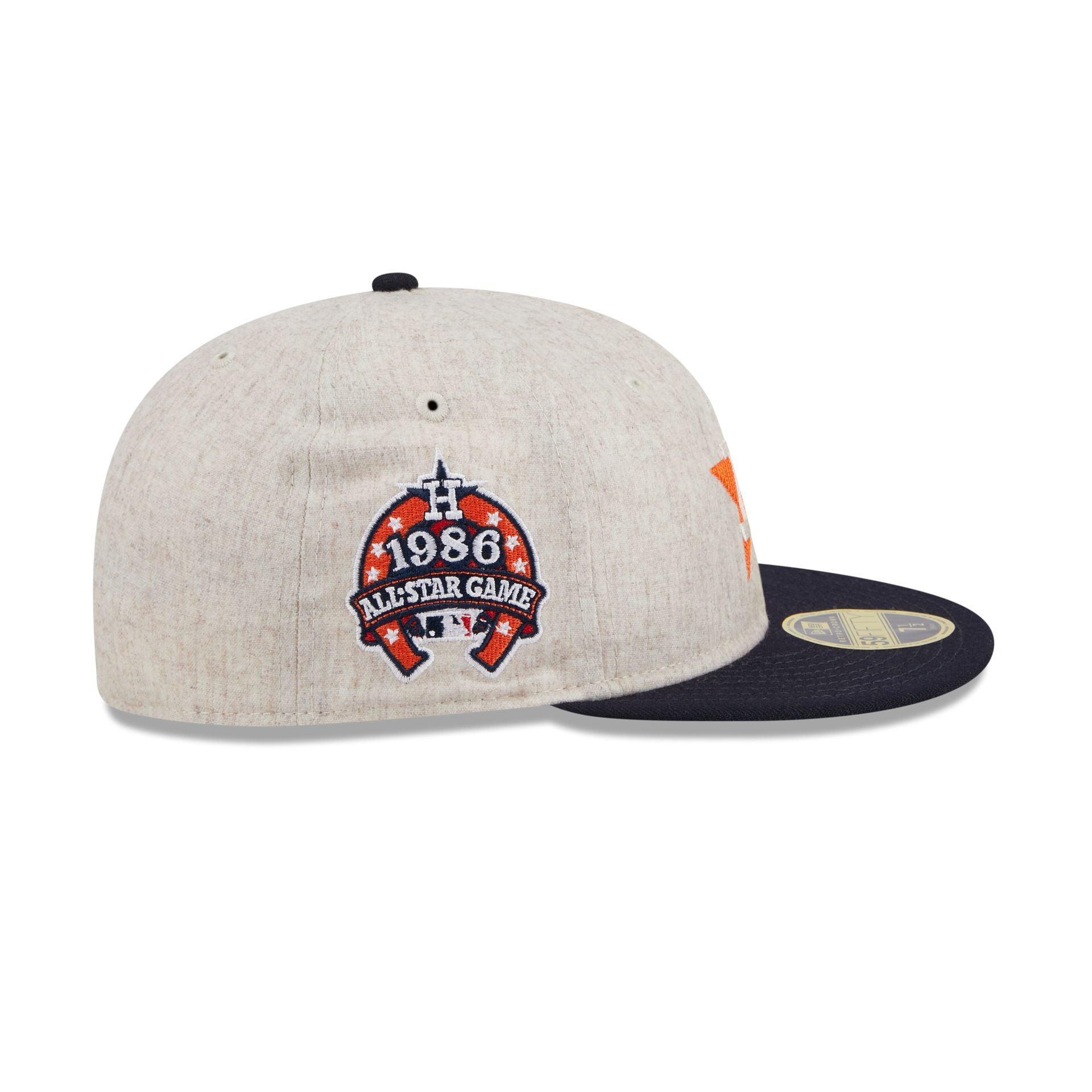 Houston Astros Melton Wool Retro Crown 59FIFTY Fitted Hat Male Product Image