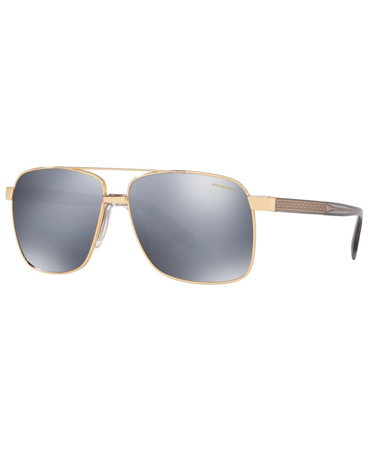 Versace Mens Ve2174 59 Polarized Square Sunglasses Product Image