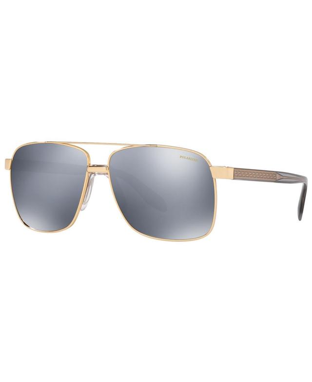 Versace Polarized Sunglasses, VE2174 - GOLD Product Image