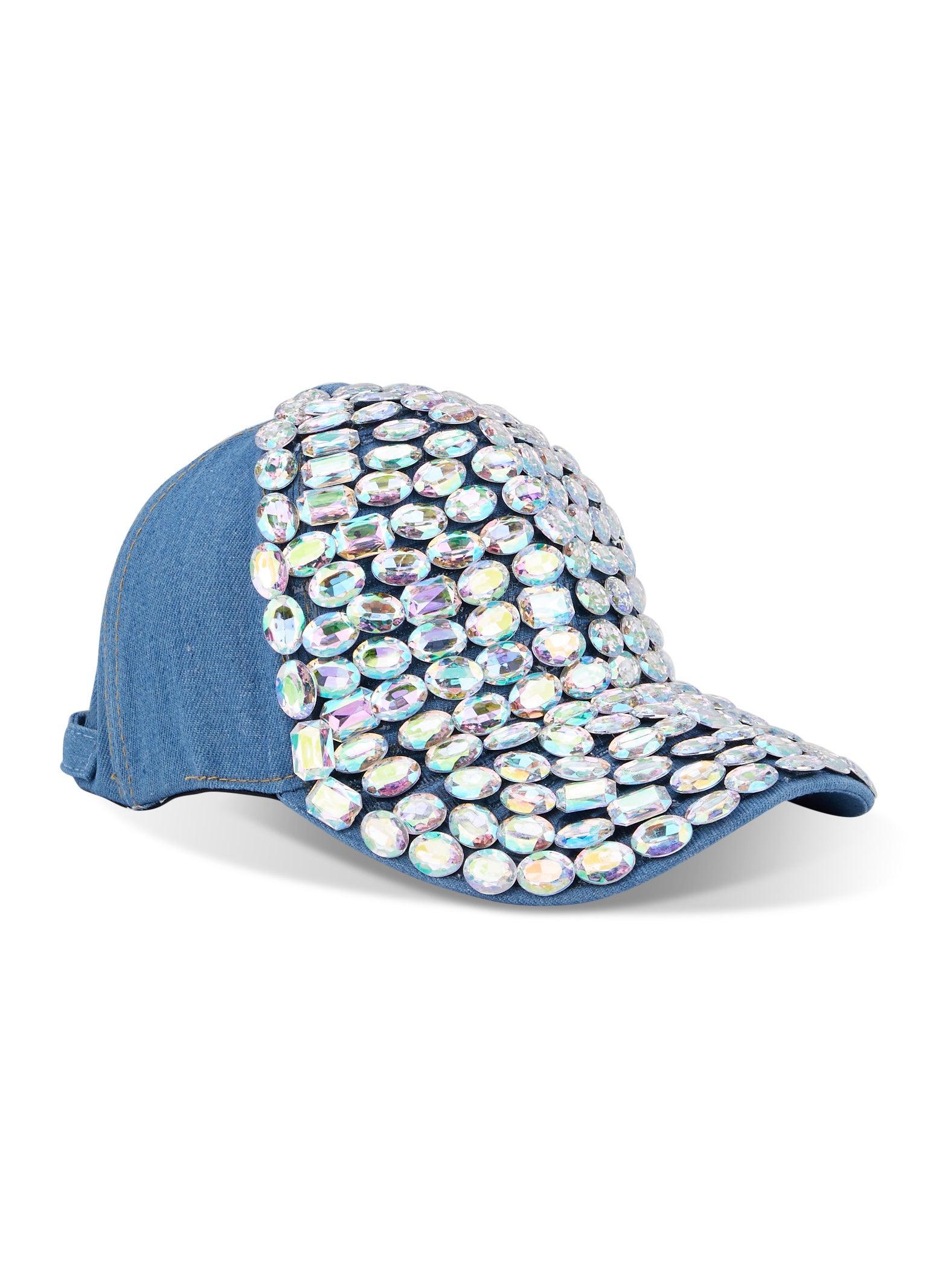 Gemstone Baseball Cap Female Product Image