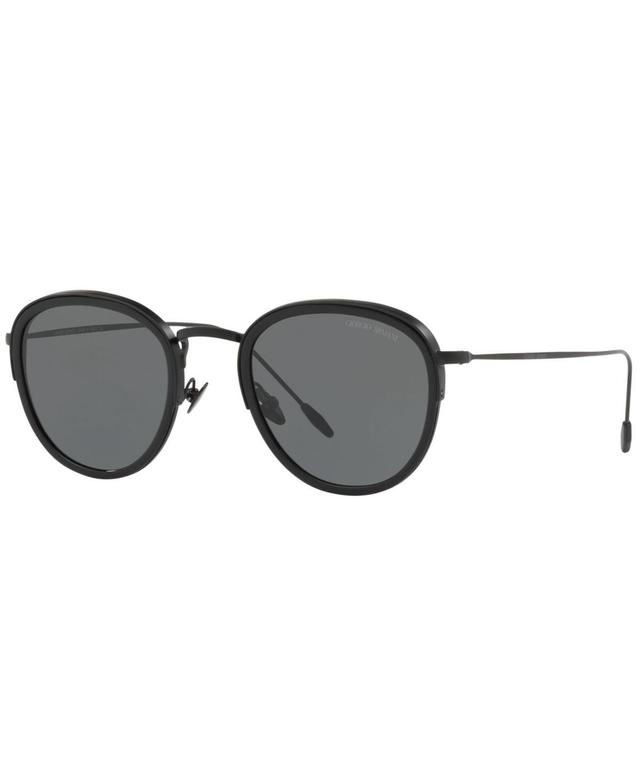 Giorgio Armani Sunglasses, AR6068 50 - BLACK Product Image