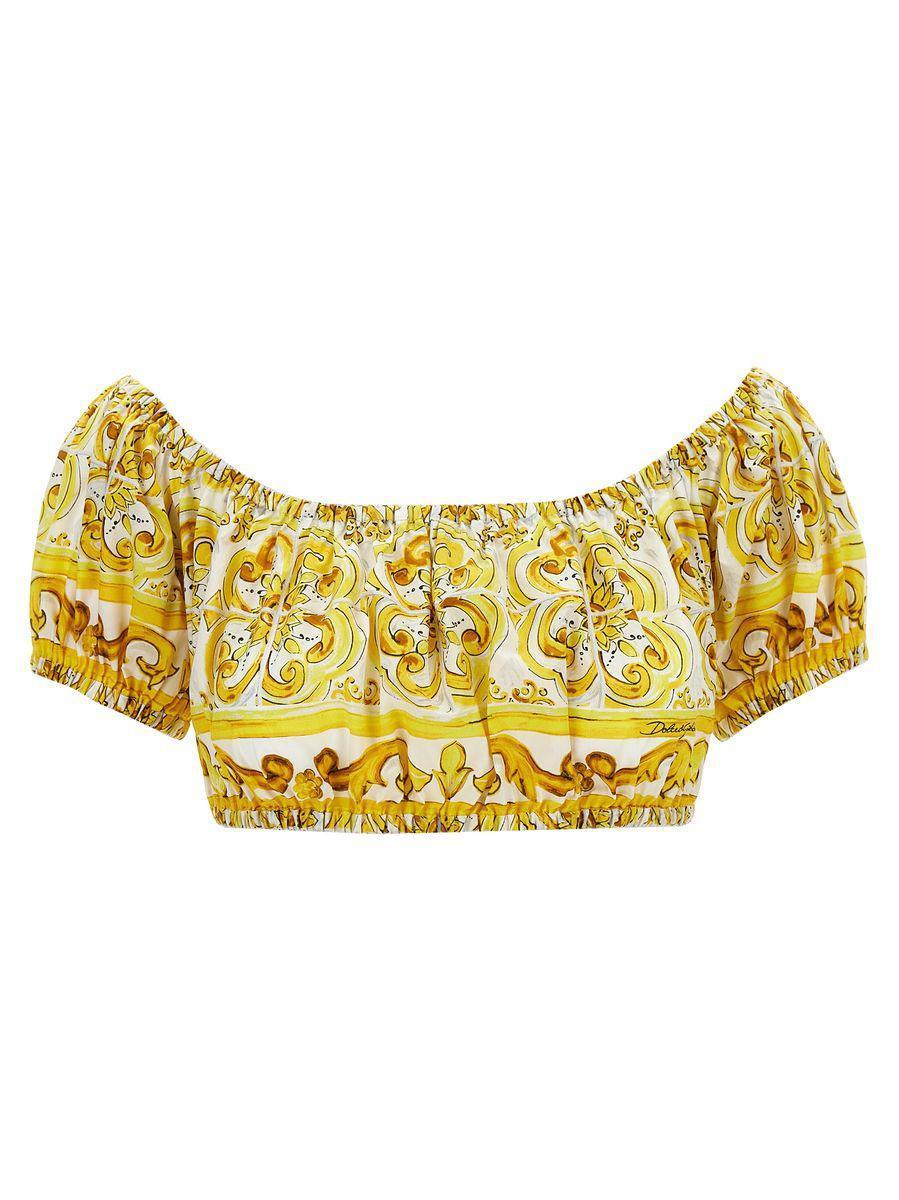 DOLCE & GABBANA Topwear In Yellow Product Image