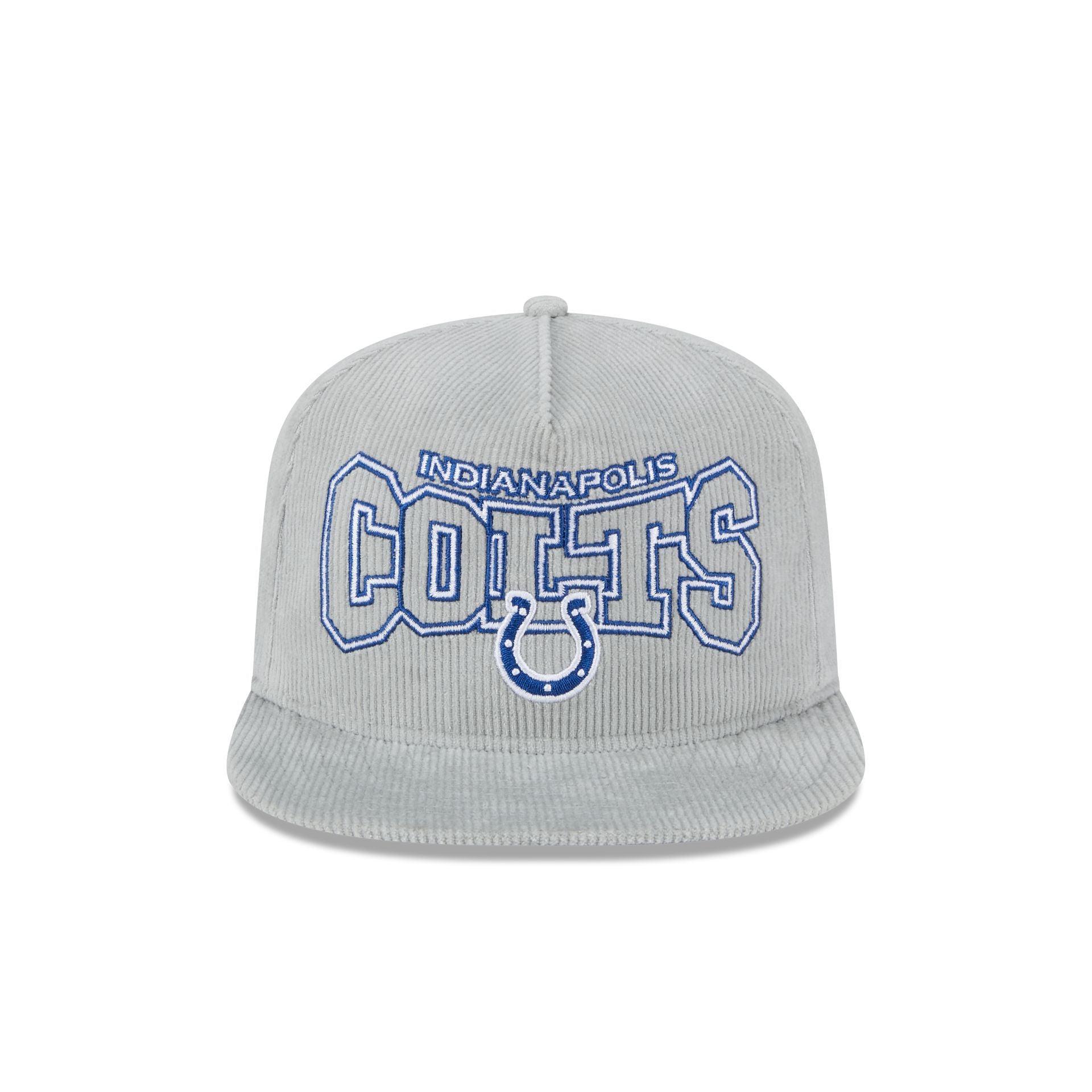 Indianapolis Colts Gray Cord Golfer Hat Male Product Image