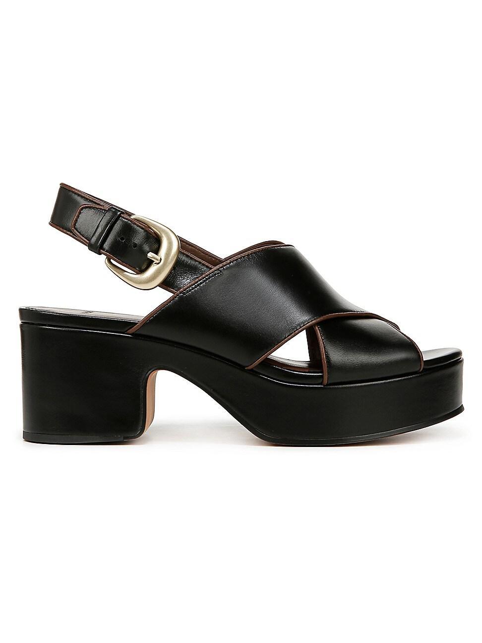 Womens Marlene 60MM Leather Platform Sandals Product Image