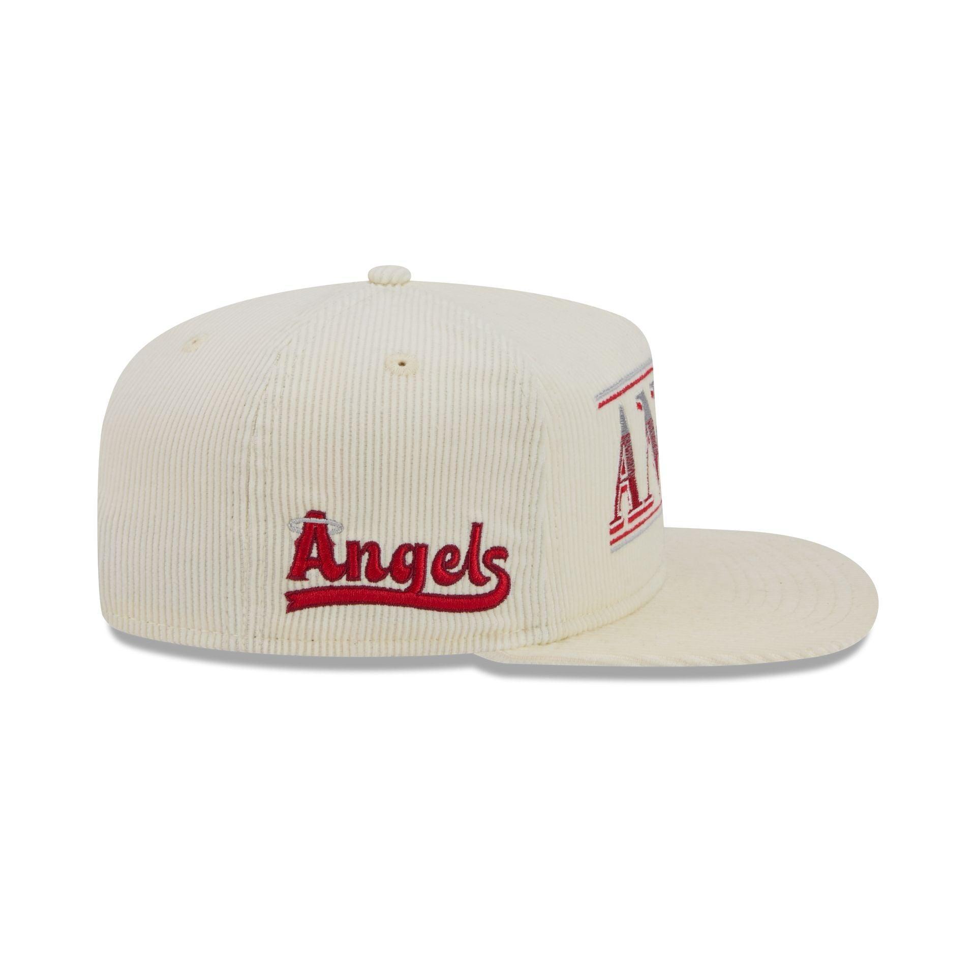 Los Angeles Angels Throwback Corduroy Alt Golfer Hat Male Product Image