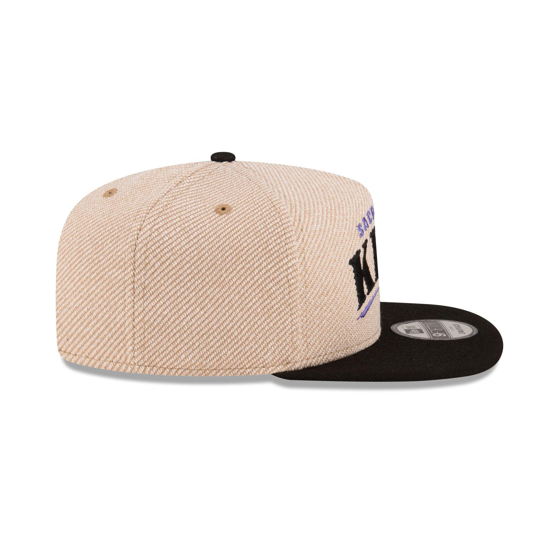 Sacramento Kings Terry Heather 9FIFTY A-Frame Snapback Hat Male Product Image