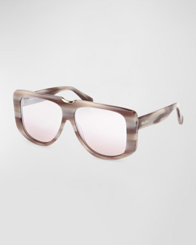 Womens Spark 57MM Shield Sunglasses Product Image