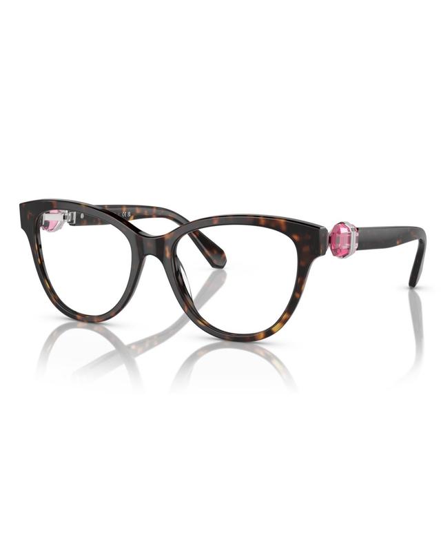 Swarovski Womens Eyeglasses, SK2004 - Dark Havana Product Image