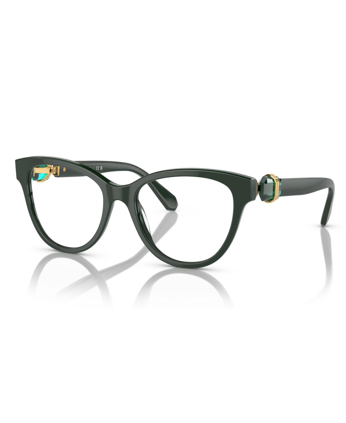 Swarovski Womens Eyeglasses, SK2004 - Dark Havana Product Image