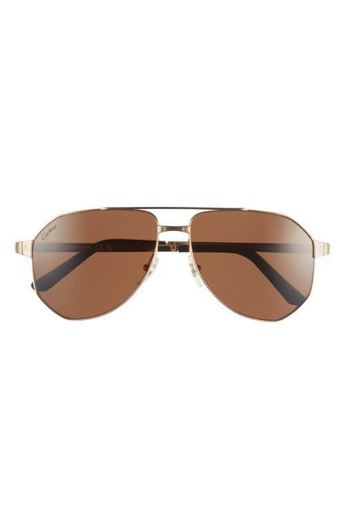 Men's CT0461SM Metal Aviator Sunglasses Product Image