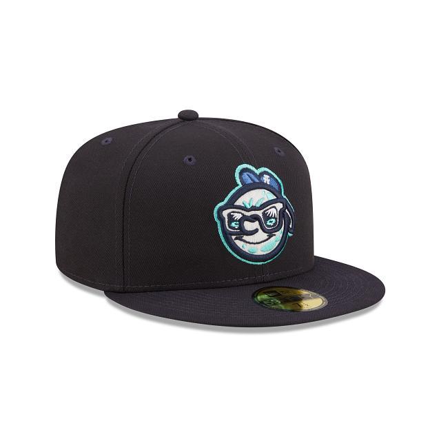 Asheville Tourists Authentic Collection 59FIFTY Fitted Hat Male Product Image