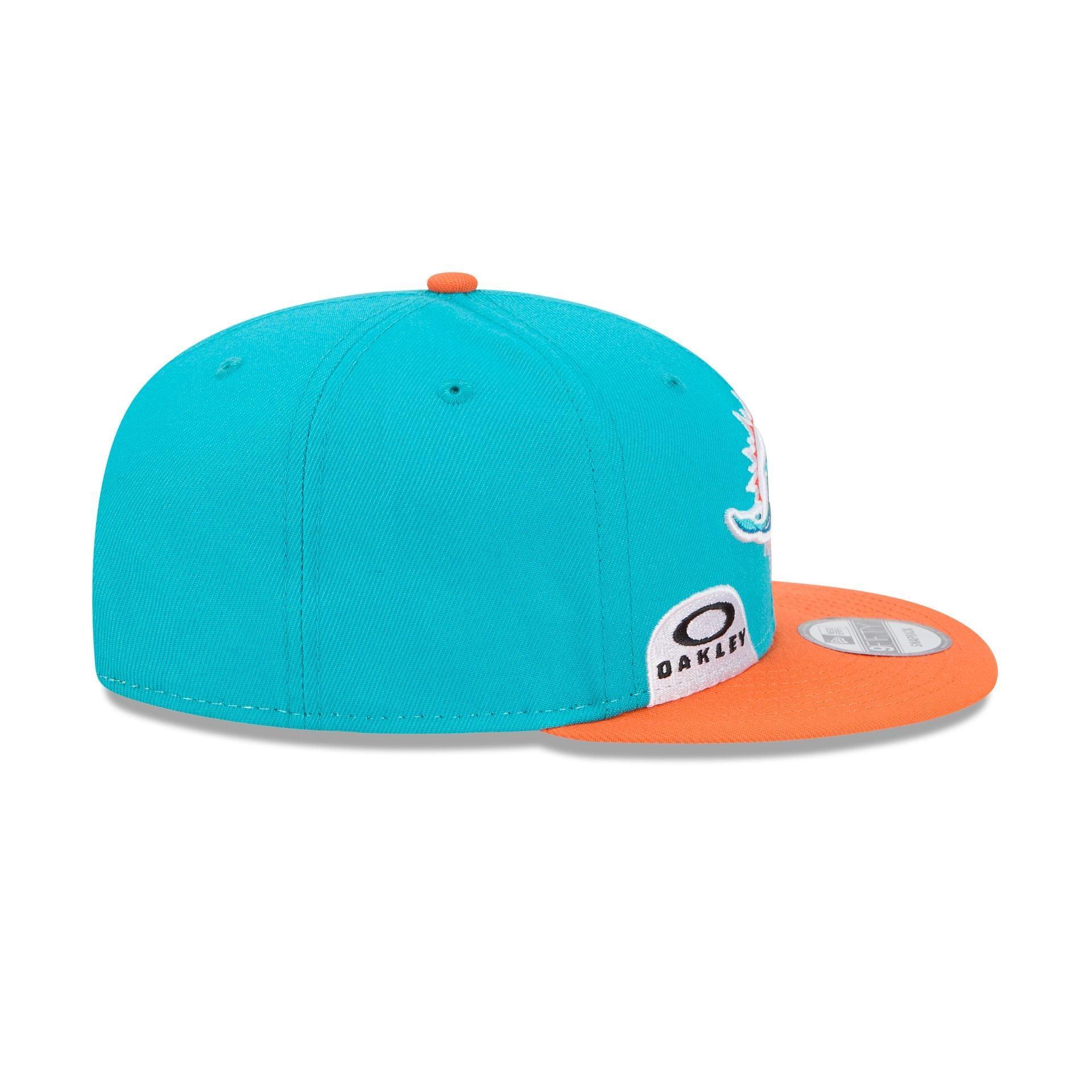 Oakley x Miami Dolphins 9FIFTY Snapback Hat Male Product Image