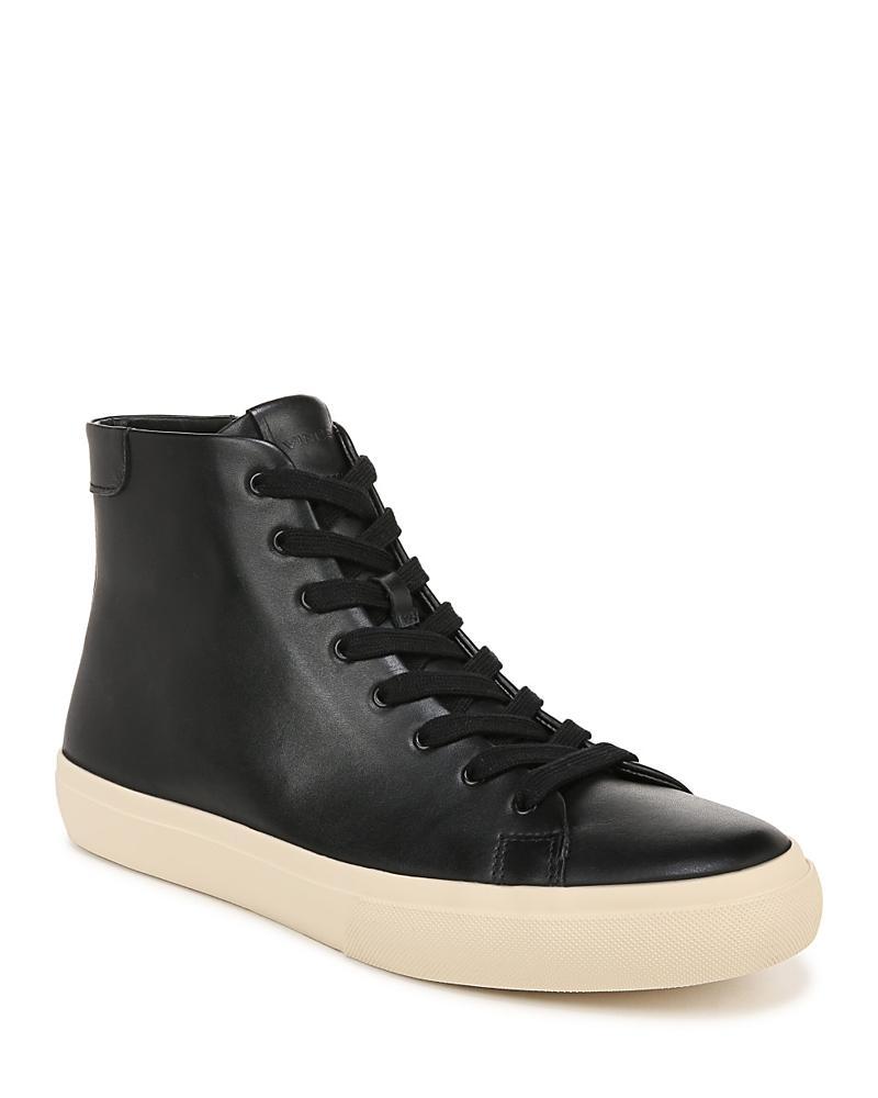 Vince Mens Fulton High Top Leather Oxford Shoes Product Image