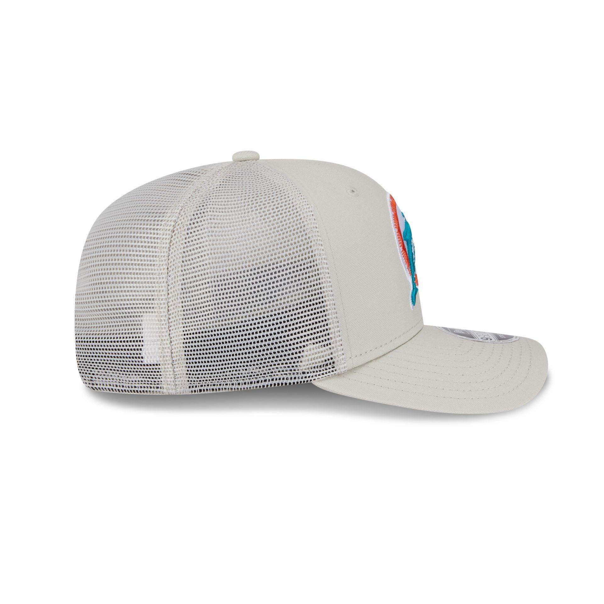 Miami Dolphins Canvas 9SEVENTY Trucker Hat Male Product Image