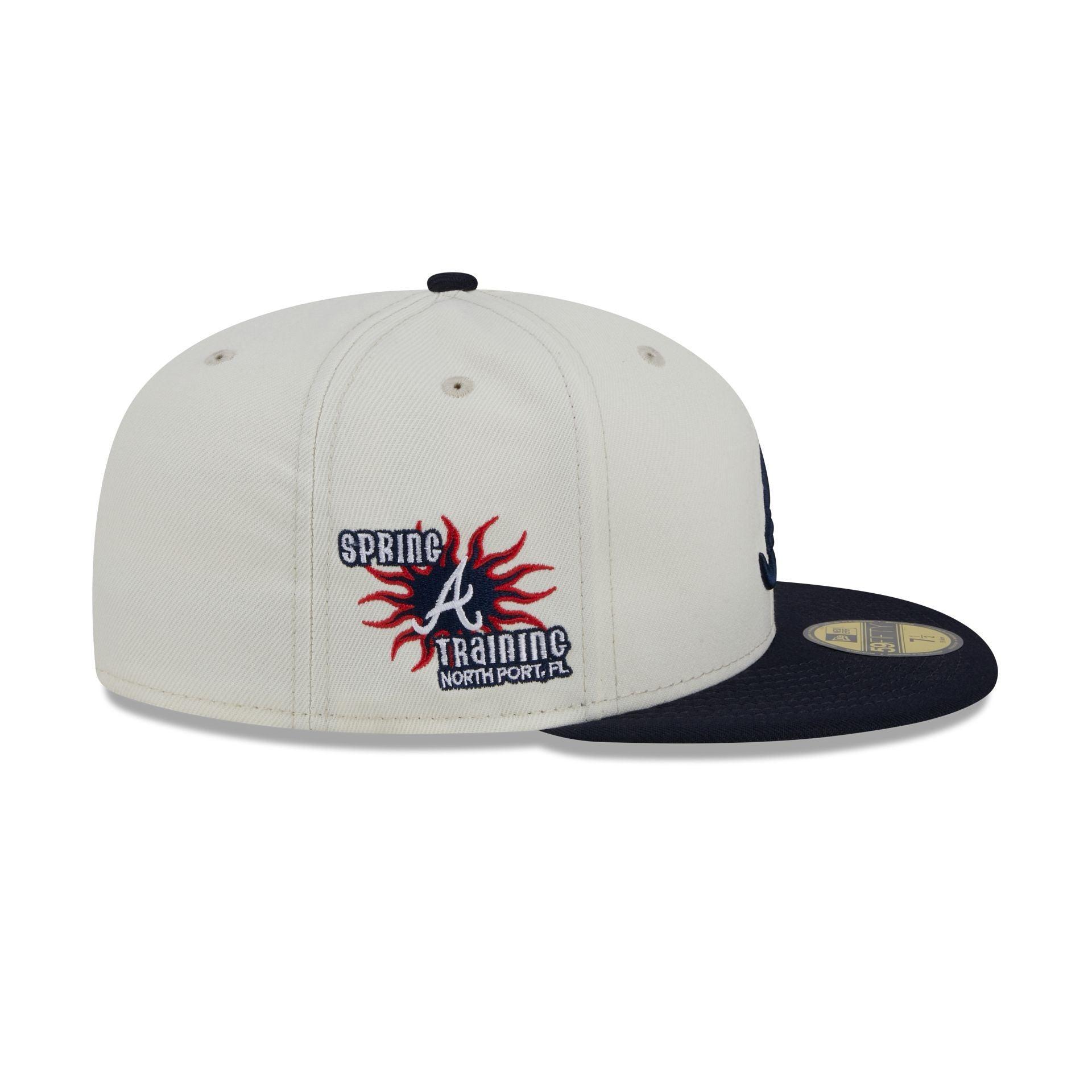 Atlanta Braves Spring Training Patch 59FIFTY Fitted Hat Male Product Image