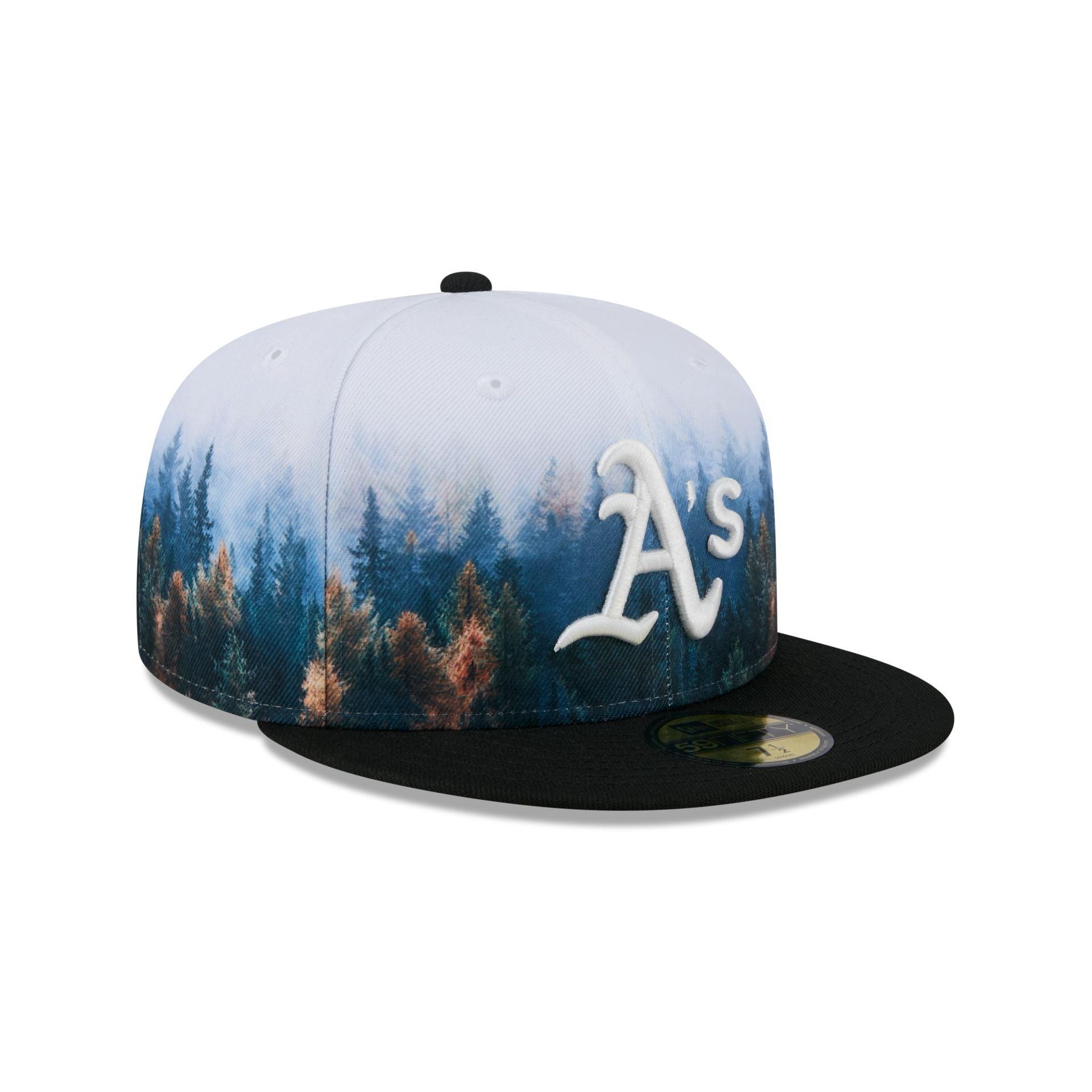 Oakland Athletics Photoreal 59FIFTY Fitted Hat Male Product Image