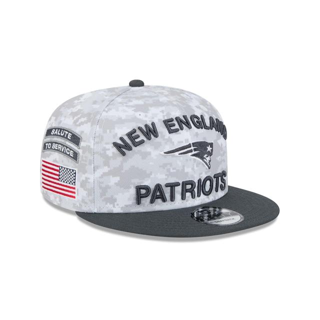 New England Patriots 2024 Salute to Service 9FIFTY Snapback Hat Male Product Image