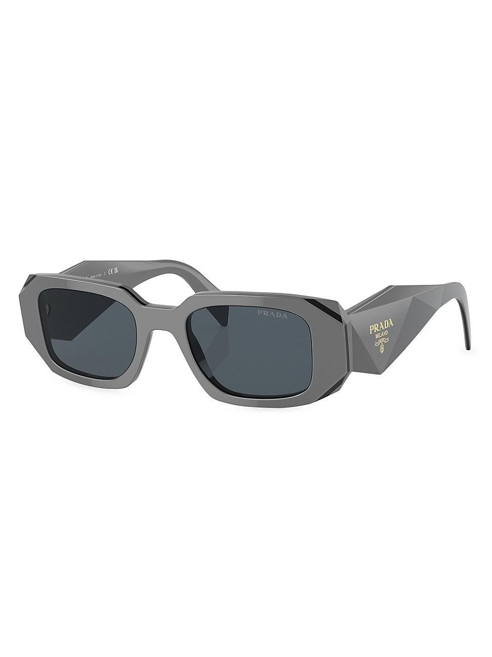 Mens 51MM Rectangular Sunglasses Product Image