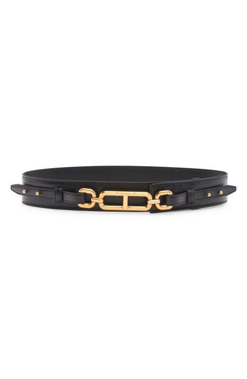 Womens Whitney Box Palmellato Leather Waist Belt Product Image