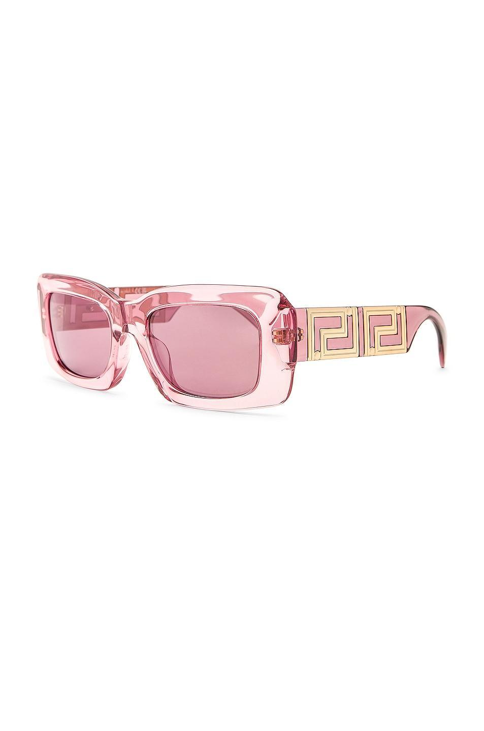 VERSACE Rectangular Sunglasses Product Image