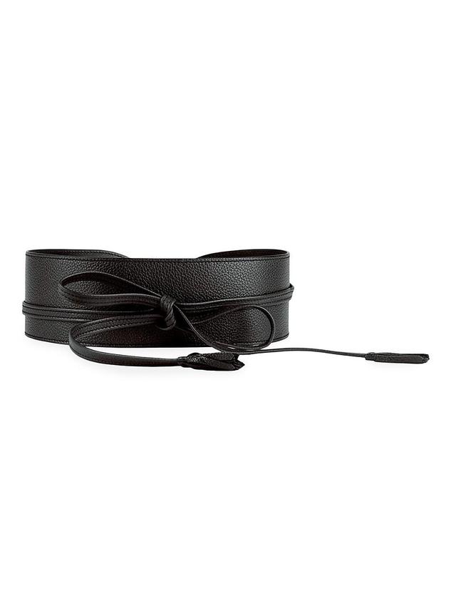 Lingenieuse Pebbled Leather Belt Product Image