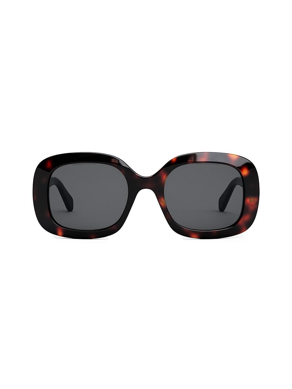 CELINE Triomphe 52mm Square Sunglasses Product Image