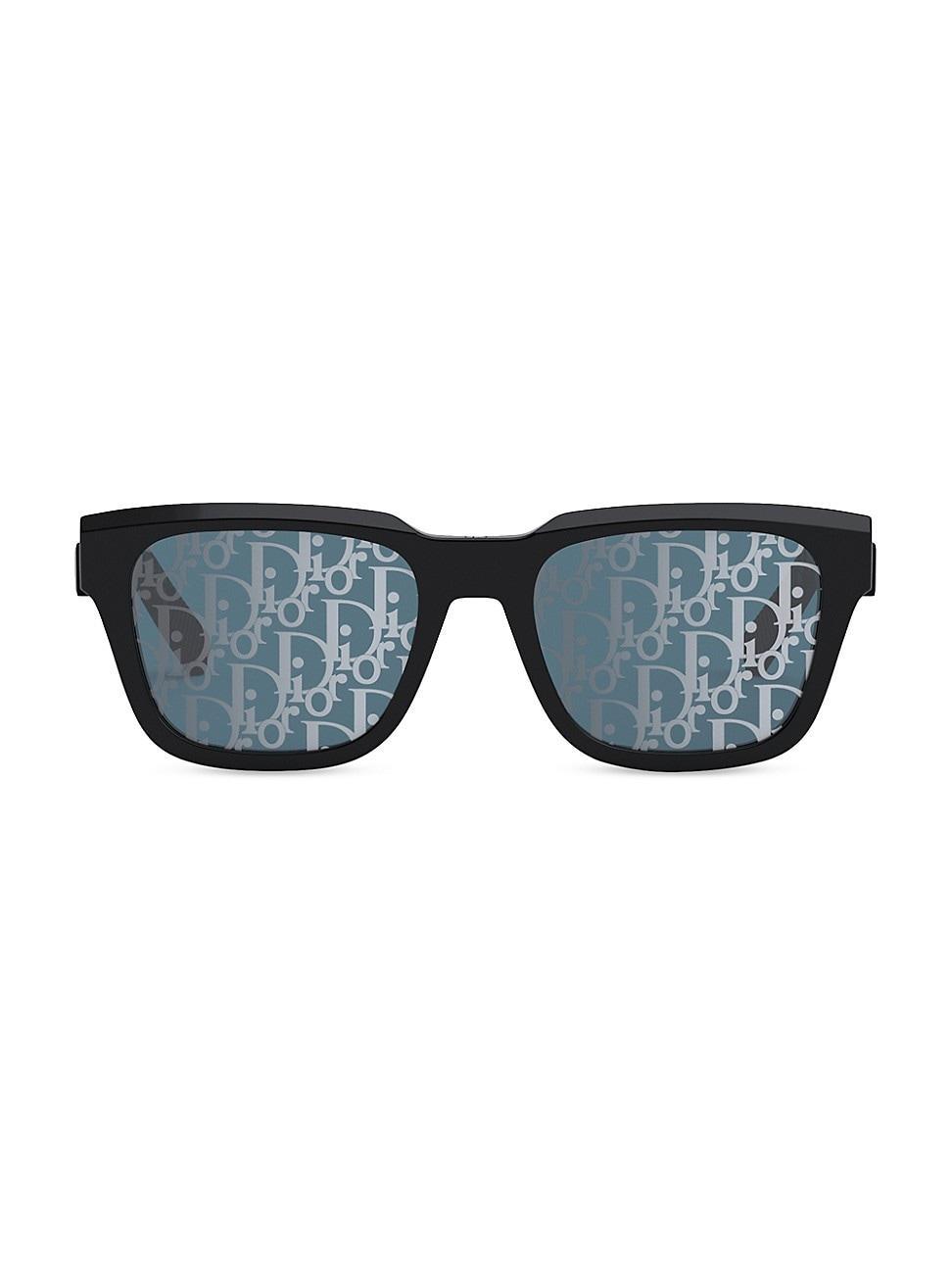 Mens DiorB23 S1I 53MM Square Sunglasses Product Image