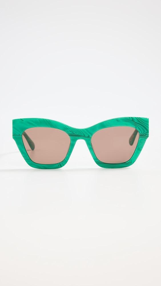 Lele Sadoughi Lido Sunglasses | Shopbop Product Image