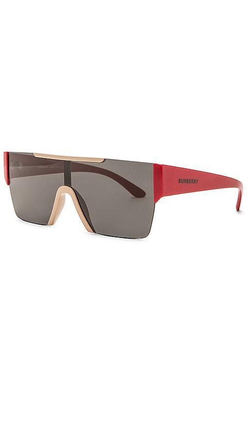 Burberry Square Sunglasses Burgundy.. Product Image