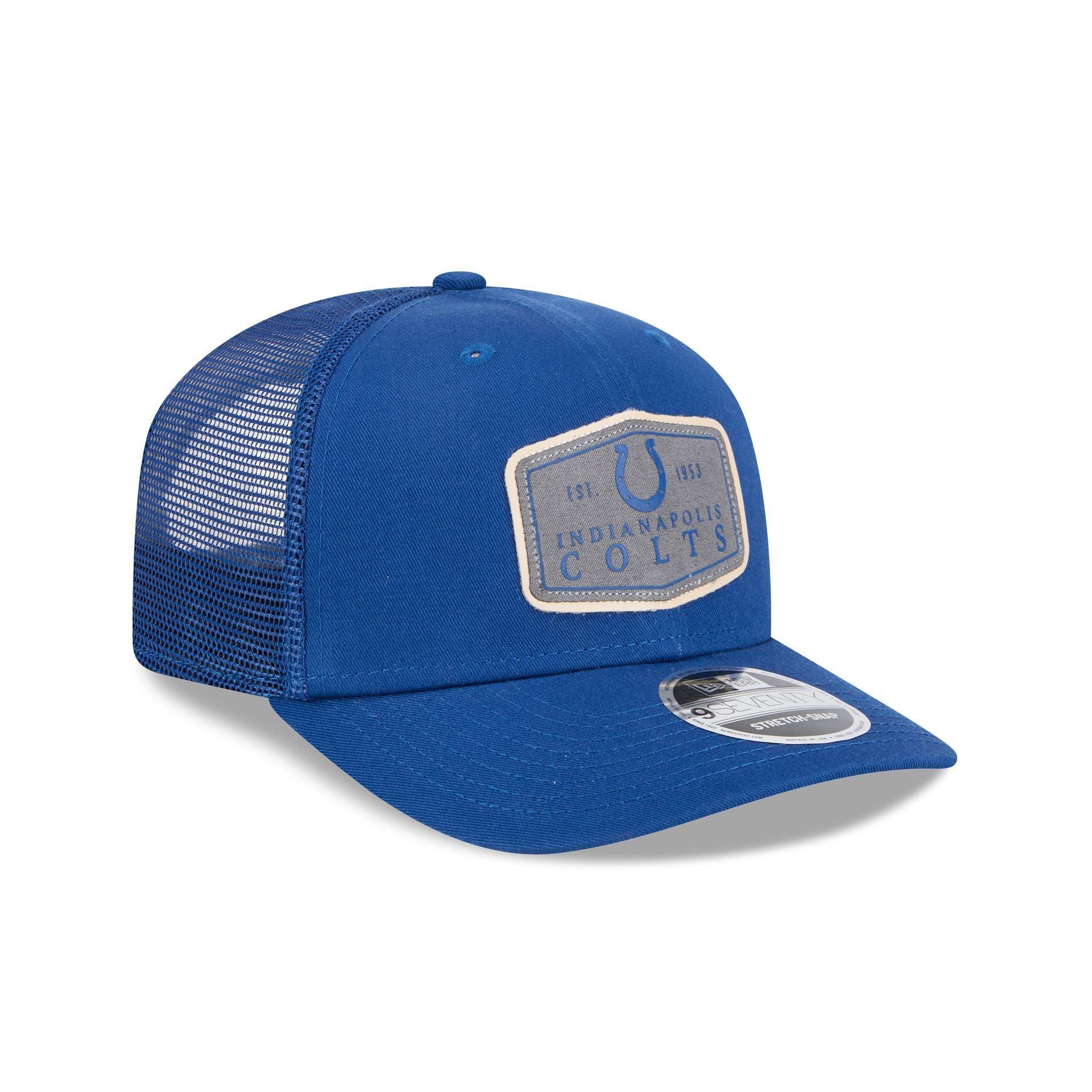 Indianapolis Colts Labeled 9SEVENTY Stretch-Snap Hat Male Product Image