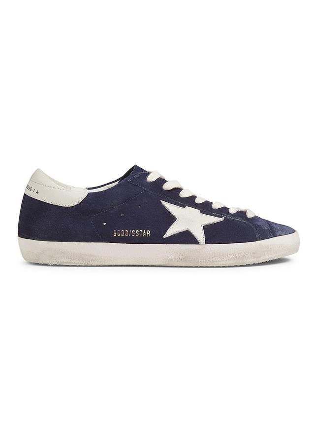 Mens Super Star Suede Low-Top Sneakers Product Image