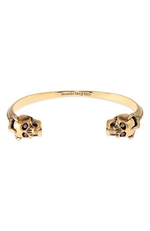 Alexander McQueen Mens Victorian Skull Cuff Bracelet Product Image