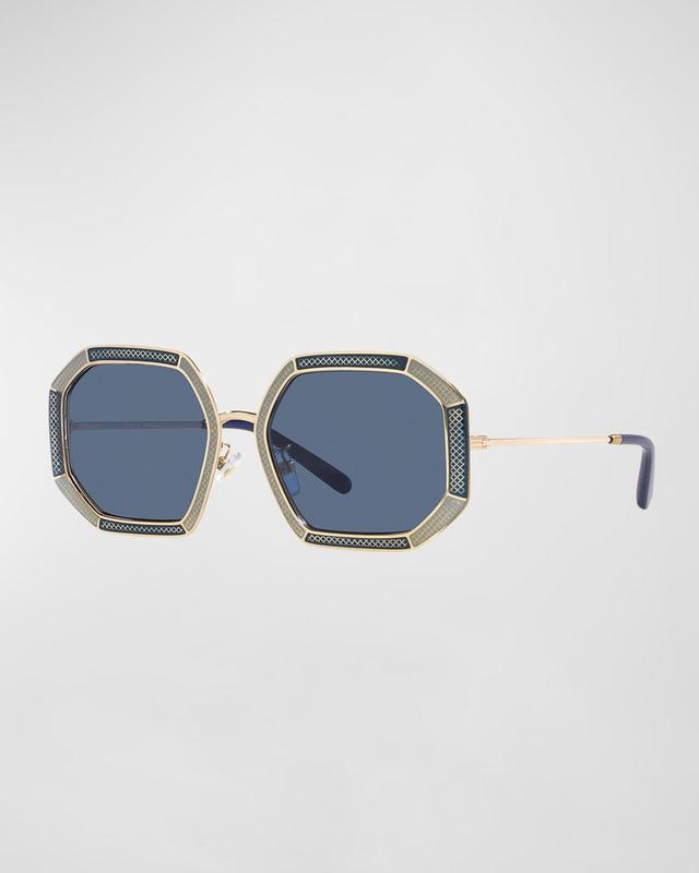 Tory Burch 52mm Irregular Sunglasses Product Image